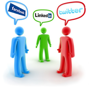 facebook linkedin twitter connection